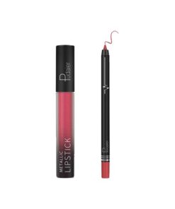 Pudaier Lip Makeup Kit - Lip Gloss & Lipliner Pencil Velvet Matte 2