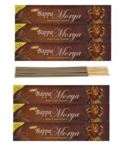 Puja Incense Sticks Highly Scented Agarbatti - Bappa Morya - 120 Sticks