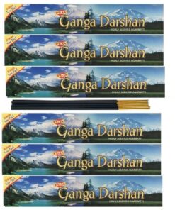 Puja Incense Sticks Highly Scented Agarbatti - Ganga Darshan - 120 Sticks