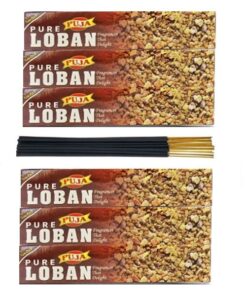 Puja Incense Sticks Highly Scented Agarbatti - Pure Loban - 90 Sticks