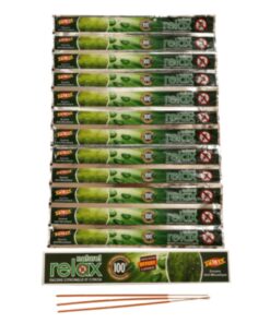 Puja Incense Sticks Mosquito Repellant - Citronella & Lemon - 120 Sticks