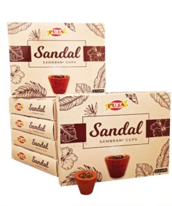 Puja Sandal Sambrani Cups x 6 Boxes