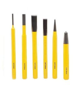 Punch and Chisel Set 6 Piece