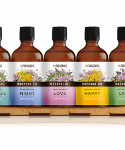 Pure Indigenous Massage Oils - 5 Bottles Set 100ml