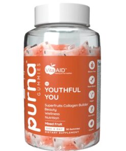 PURNA Gummies Youthful You Collagen Builder Multifruit (sugar based) 30s