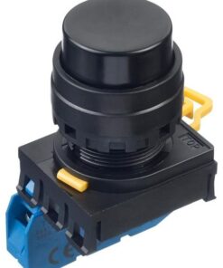 Pushbutton Switch, Industrial, YW Series, 22.3 mm,IDEC,black