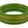 PVC Electric Cable - 1.5mm 100m Roll - Green/Yellow