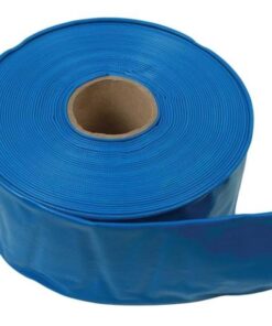 PVC Flat Hose - 50mm x 20 Meter Roll - Blue