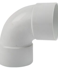Pvc Round Downpipe Gutter Bend - 90 Degree (Pack of 2)