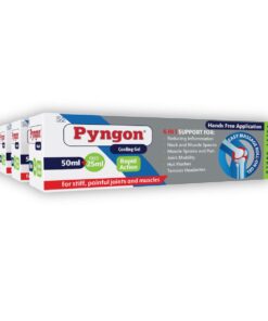Pyngon Roll-on - Stiff, Painful Joints and Muscles (75ml) x 4