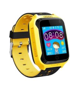 Q528 Kids GPS Smart Watch With Touch Screen - Yellow