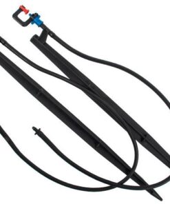 Rainjet - Microjet - Complete Swivel - Black - 360 Degree - 10 Pack