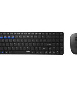 Rapoo 9300M Multi-mode Wireless Optical Keyboard and Mouse Set - Black