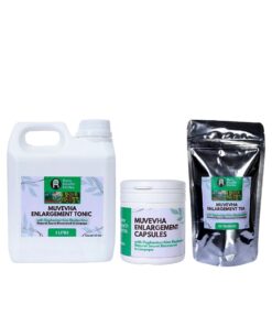 Rare HealthHerbs Muvevha Enlargement Capsules, Tea and Tonic - with Elephantorrhiza elephantina Natural Secret Discovered in Limpopo