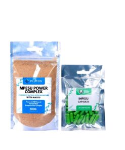 Rare Herbs Impesu Capsules and Plutos Mpesu Power Complex with Mageu
