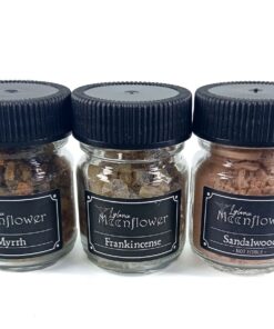Raw Incense Resin - 3 Pack - Myrrh, Frankincense, Sandalwood