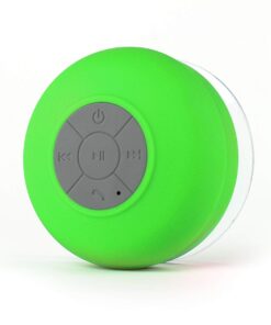 Raz Tech Waterproof Bluetooth Mini Shower Speaker With Mic - Green