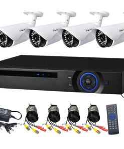Real AHD CCTV Direct - 4 Channel cctv camera system - Full Kit Perfect secu