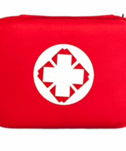 Red Medical First Aid Kit Bag Waterproof