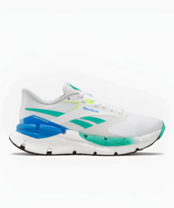 Reebok Women's Floatzig Symmetros Road Running Shoes - White/Green - UK 4