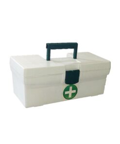 Regulation 7 Office First Aid Kit (Small) Inside Plastic Box - White