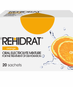 Rehidrat Oral Electrolyte Mixture, Orange, 14g x 20 sachets