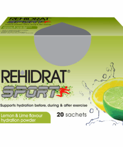 Rehidrat Sport, Oral Electrolyte Mixture, Lemon & Lime, 14g x 20 sachets