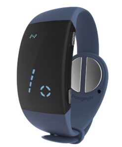 ReliefBand Premier Anti-Nausea Wristband-Pregnancy Morning Sickness Relief - Denim Slate Blue