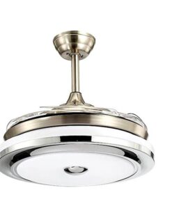 Remote Control Ultra Quiet Auto Folding Invisible Ceiling Fan