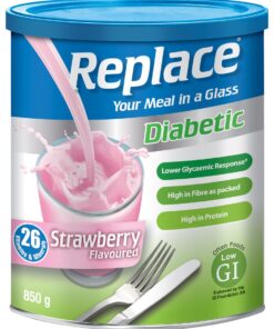 Replace Diabetic Strawberry - 850g