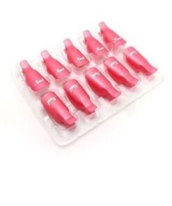 Reusable Nail Remover Clips - Pink