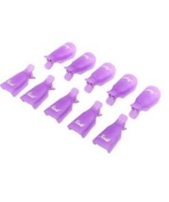 Reusable Nail Remover Clips - Purple