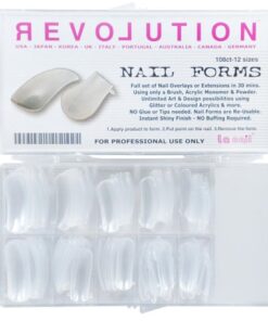 Revolution Reusable Nail Forms - 100 Piece