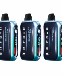 Rifbar Blueberyy Mint Turbo - X Disposable Vape (Pack of 3)