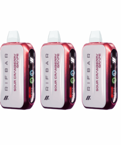 Rifbar Sour Cranberry Grape Turbo - X Disposable Vape (Pack of 3)