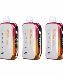 Rifbar Strawberry Mango Turbo - X Disposable Vape (Pack of 3)