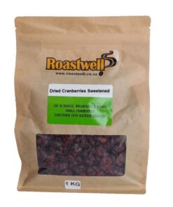 Roastwell Dried Cranberries Regular 1kg