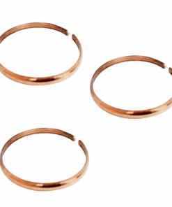 Rockhealth Thin Copper Bracelet - Pack of 3