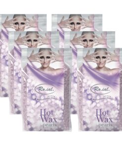 Roial Hot Wax Pearls Lavender 800g - 6 Pack