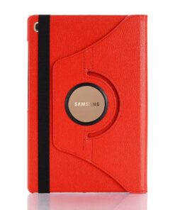 Rotate Case Stand For Samsung Galaxy Tab S5e Red