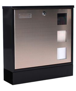 Rottner Steel Design Mailbox - Black