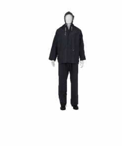 Rubberised Rain Suit - Navy - S