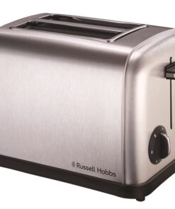 Russell Hobbs - 950W 2-Slice Toaster - Silver, Black