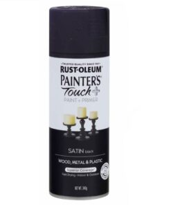 Rust-Oleum General Purpose Painters Touch + Satin Black 340g
