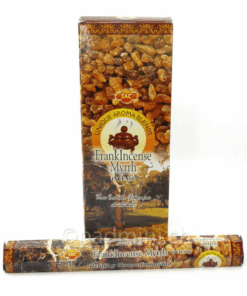 SAC FrankIncense Myrrh Incense Sticks (6 Packs of 20 Sticks Each)