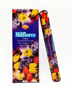 SAC Milflores Incense Sticks (6 Packs of 20 Sticks Each)