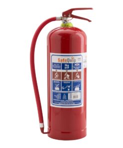 Safequip - 9kg Dcp Fire Extinguisher - Red