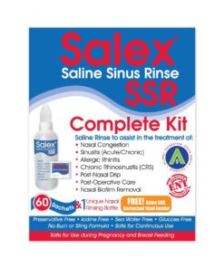 Salex Saline Sinus Rinse Kit
