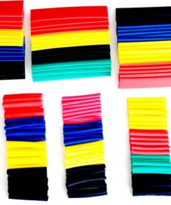 SALIPT Sleeving KIT Heat Shrink Tubing Polyolefin 8 Mixed Colours, 328 pcs