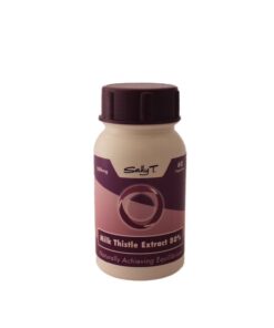 Sally T. Milk Thistle Extract 80% Liver Health and Detox. 500mg - 60 Caps